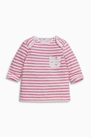 Pink Strawberry T-Shirts Two Pack (0mths-2yrs)